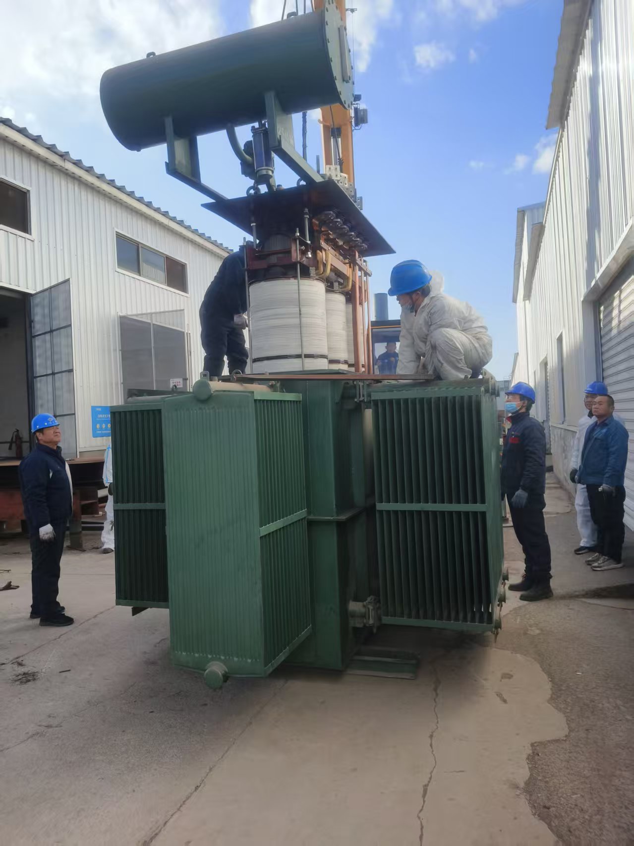 滨州钢厂变压器的维修滤油